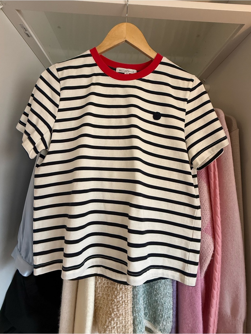 Classic Black Striped Top